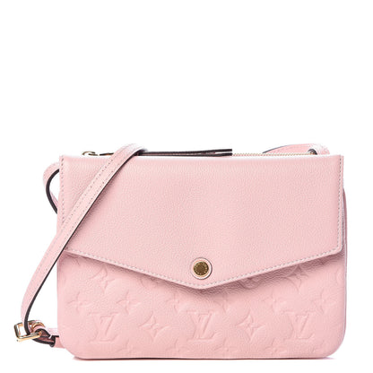Louis Vuitton Empreinte Twice Rose Ballerine 1 of 11
