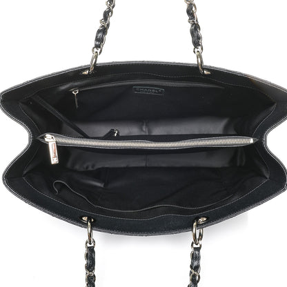 Chanel Caviar Quilted XL Grand Shopping Tote GST Black 5 of 8