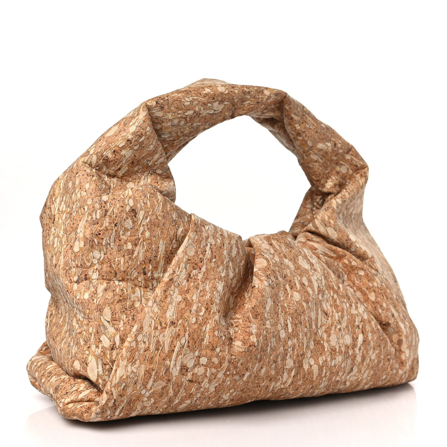 Bottega Veneta Cork The Shoulder Pouch Natural 3 of 9
