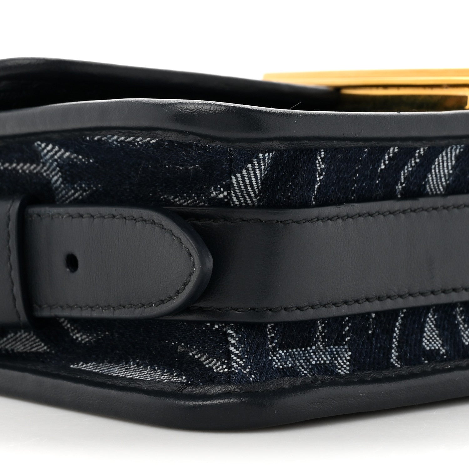 Christian Dior Denim All Over Miss Dior Flap Blue 10 of 10
