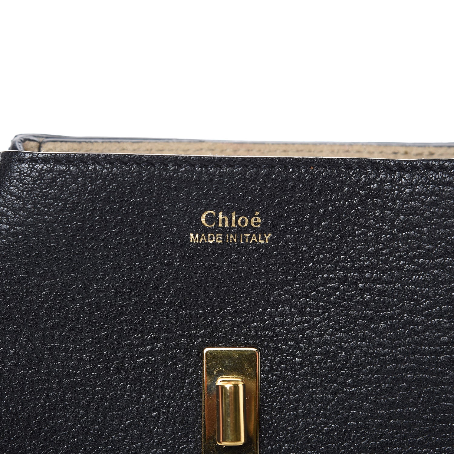 Chloe Grained Lambskin Nano Drew Shoulder Bag Black 6 of 8