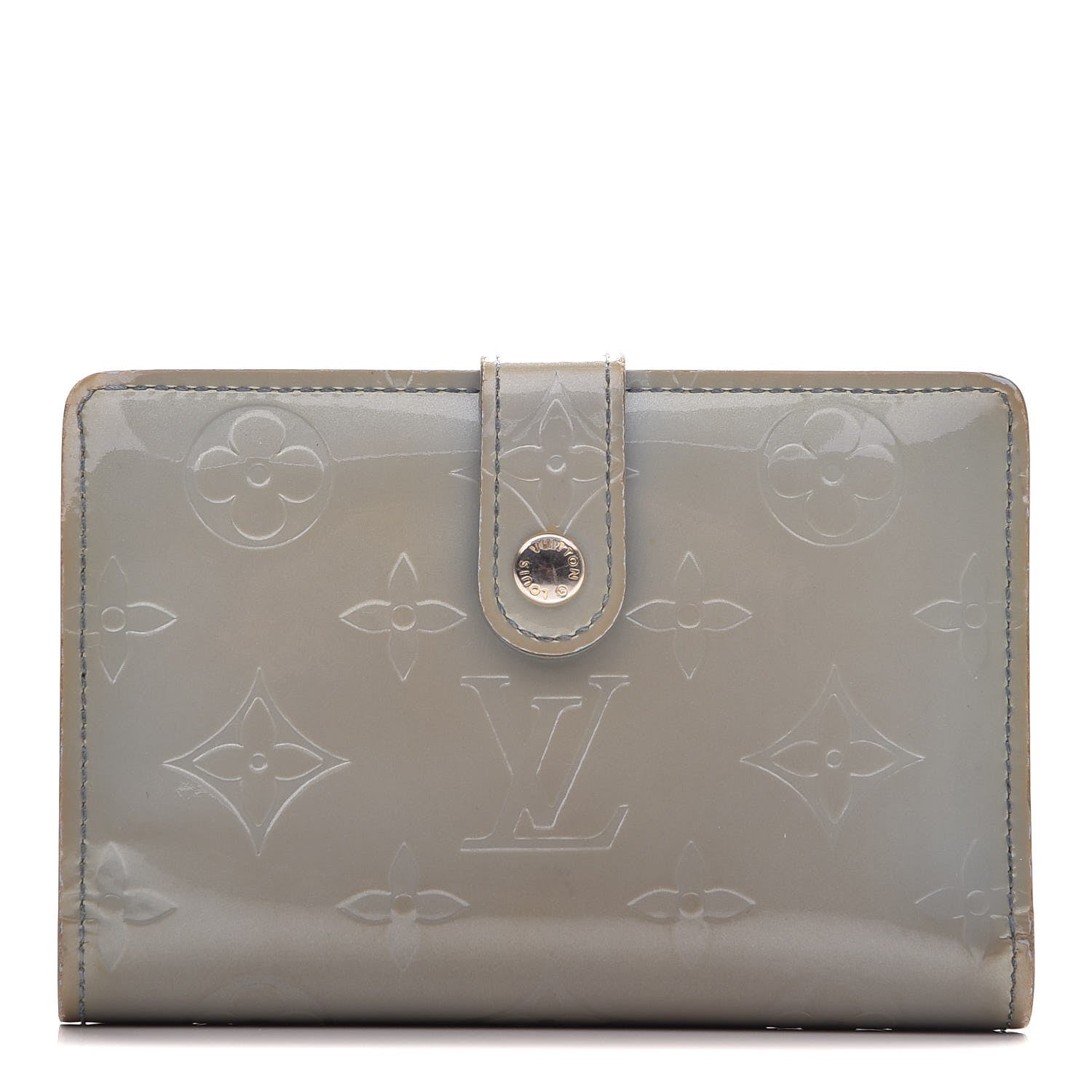 Louis Vuitton Vernis French Purse Wallet Blue 1 of 10