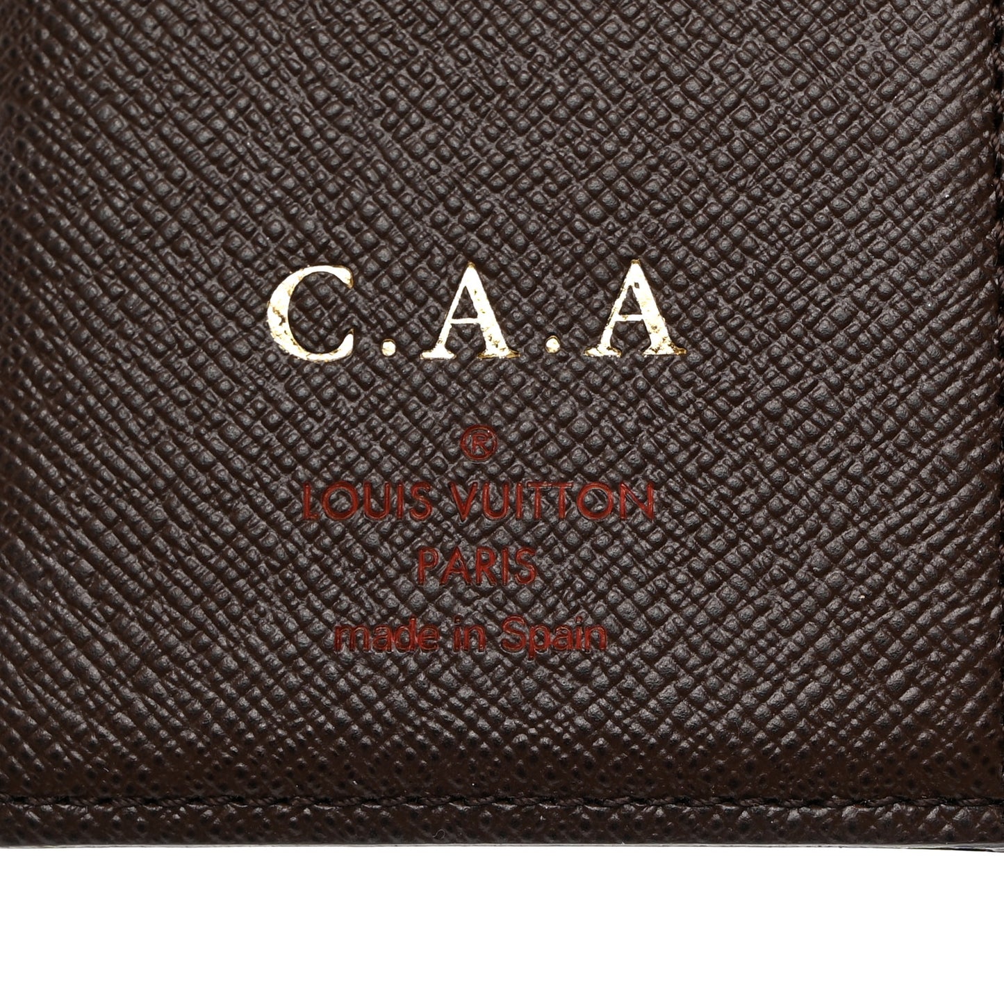 Damier Ebene Small Ring Agenda Cover
