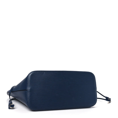 Louis Vuitton Epi Neverfull MM Indigo 5 of 10