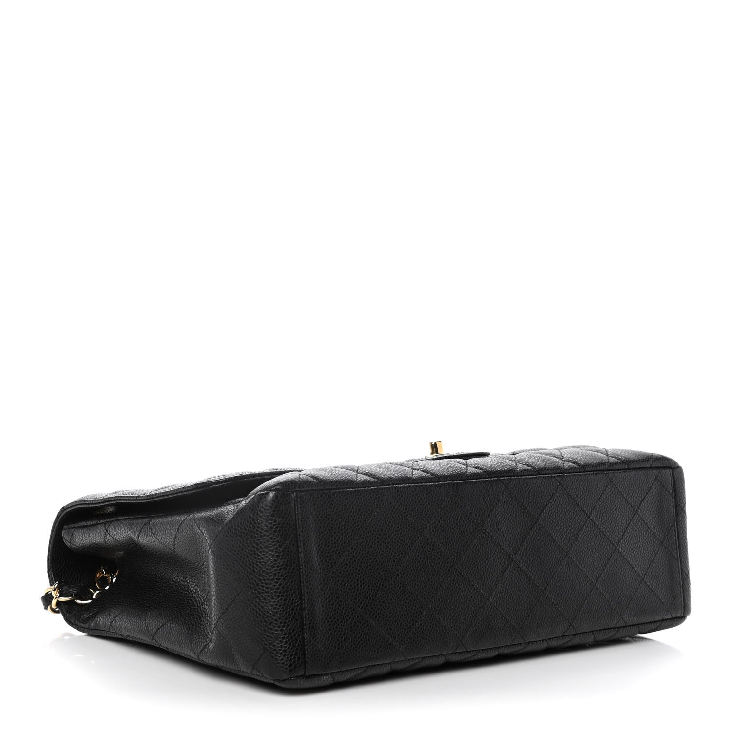 Chanel Caviar Quilted Maxi Single Flap Black 3 of 9