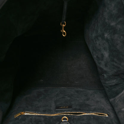 Saint Laurent Calfskin Y Tote Black 5 of 10