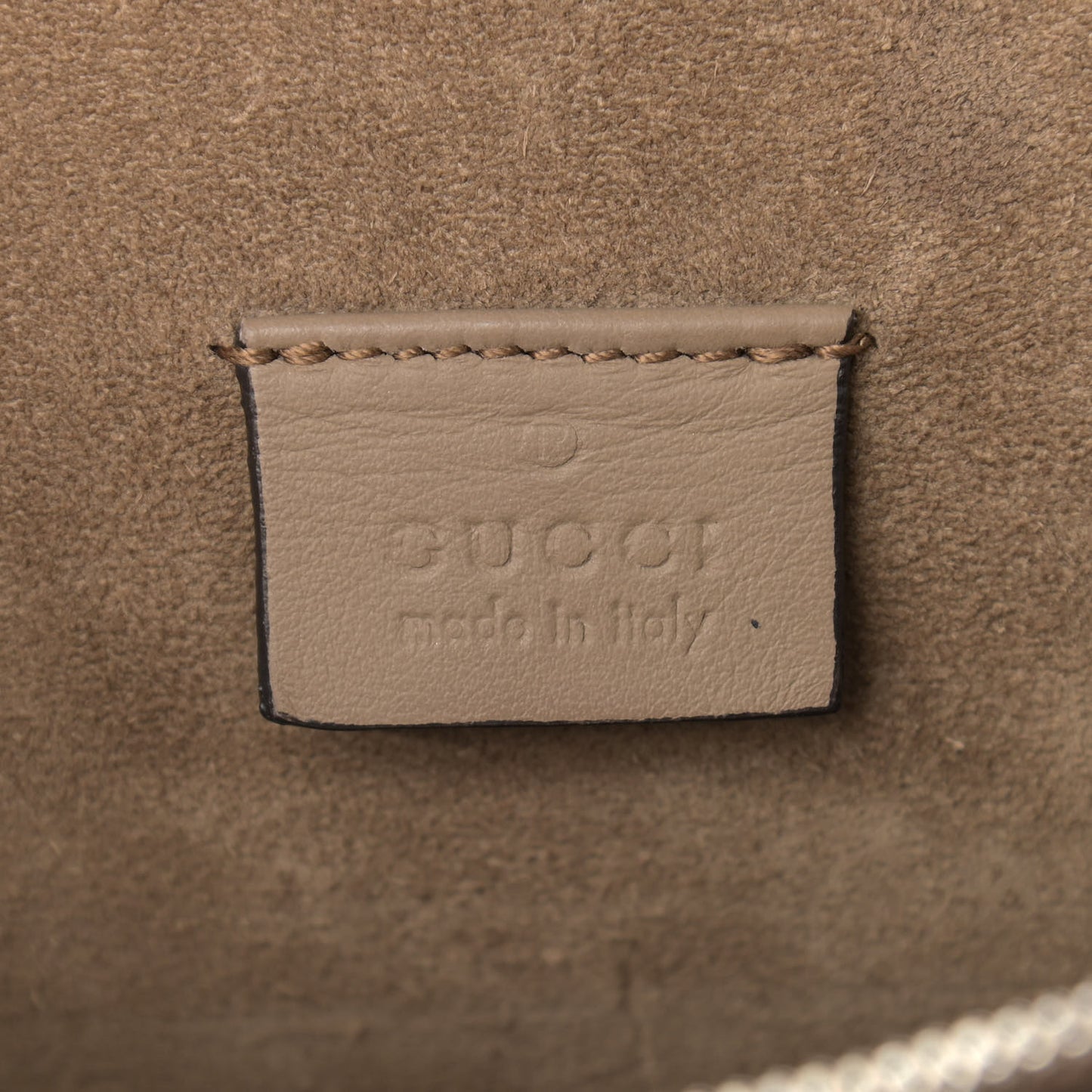 GG Supreme Monogram Small Dionysus Shoulder Bag Taupe