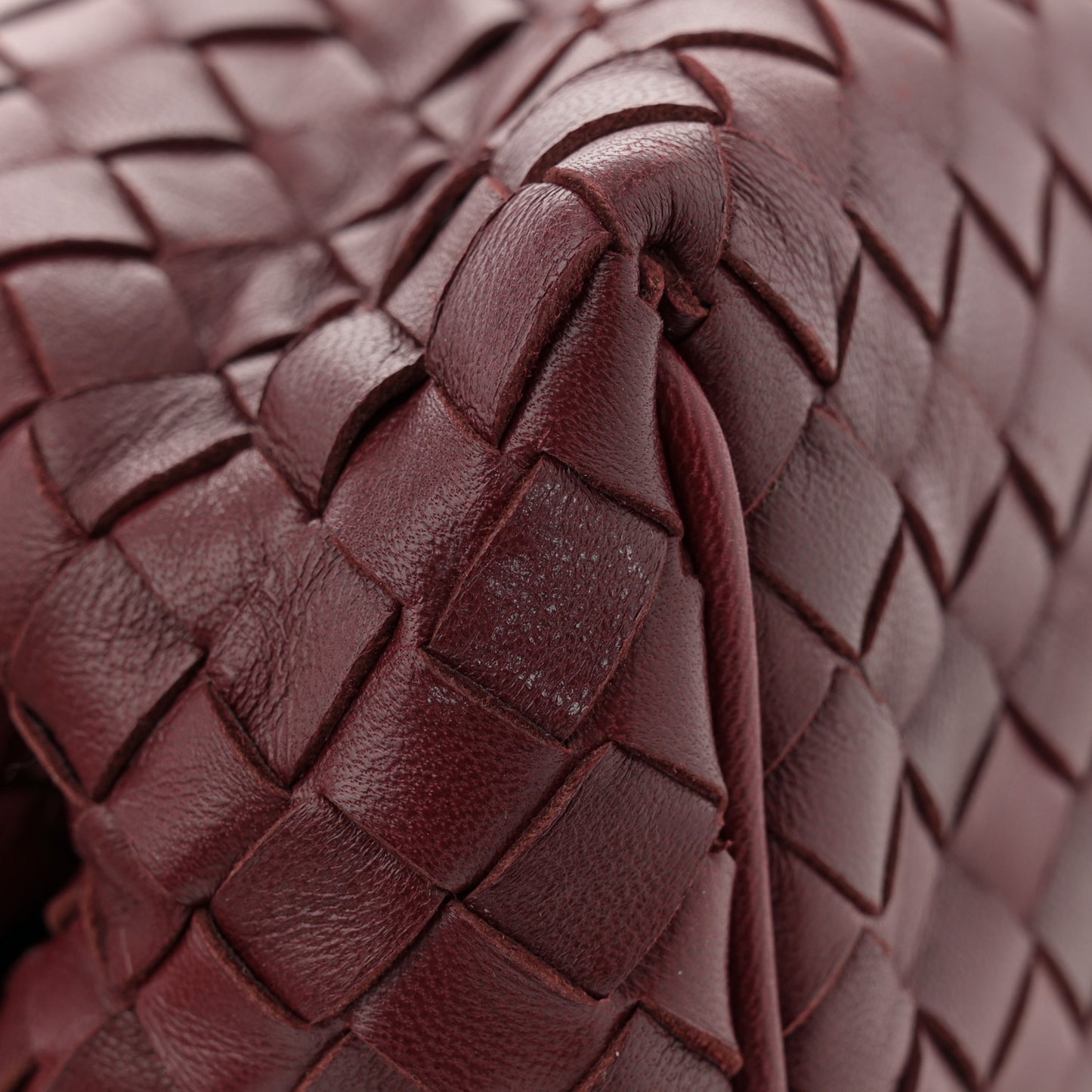 Nappa Intrecciato The Lauren 1980 Clutch Gigolo Red