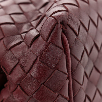 Bottega Veneta Nappa Intrecciato The Lauren 1980 Clutch Gigolo Red 12 of 12