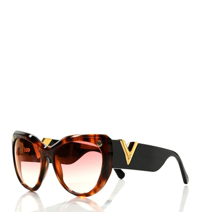 Louis Vuitton Acetate My Fair Lady Sunglasses Z2347W Tortoise 1 of 8