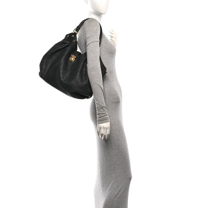 Louis Vuitton Mahina L Black 2 of 11
