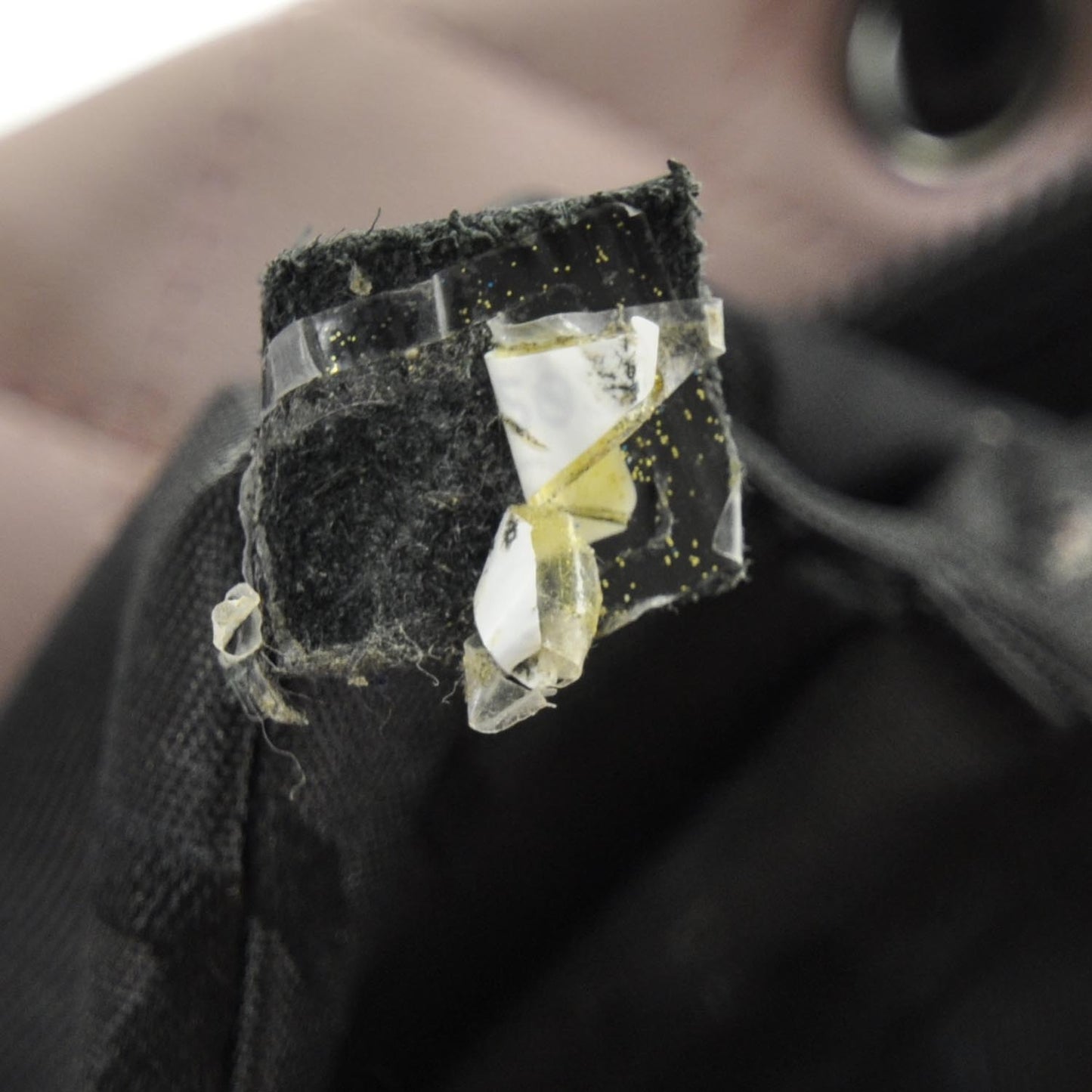 Calfskin Quilted Medium Cambon Tote Pink Black