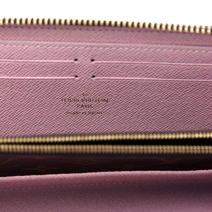 Louis Vuitton Monogram Clemence Wallet Rose Ballerine 6 of 7