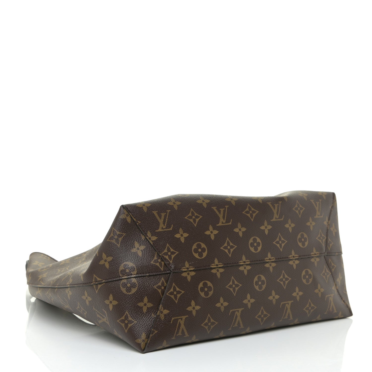 Louis Vuitton Monogram Flower Hobo Black 4 of 15