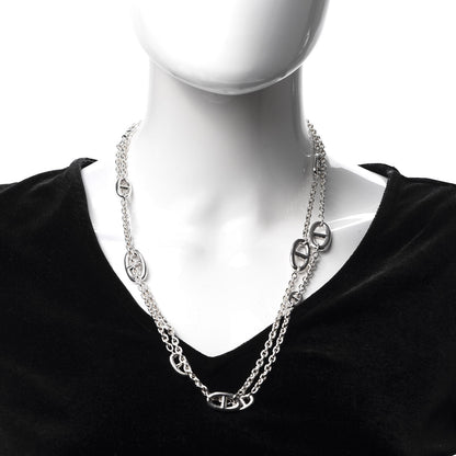 Hermes Sterling Silver Farandole Necklace 120 2 of 6