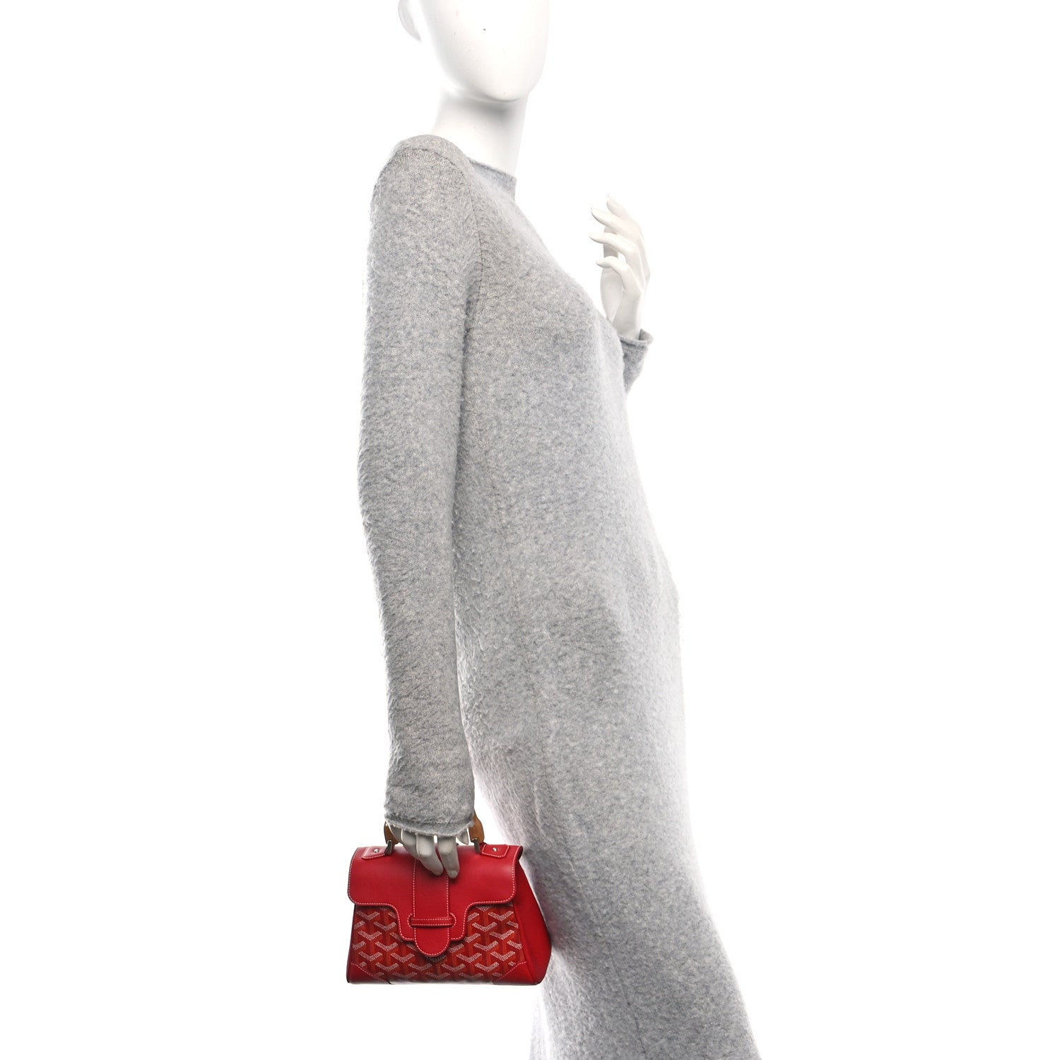 Goyard Goyardine Saigon Mini Red 2 of 9