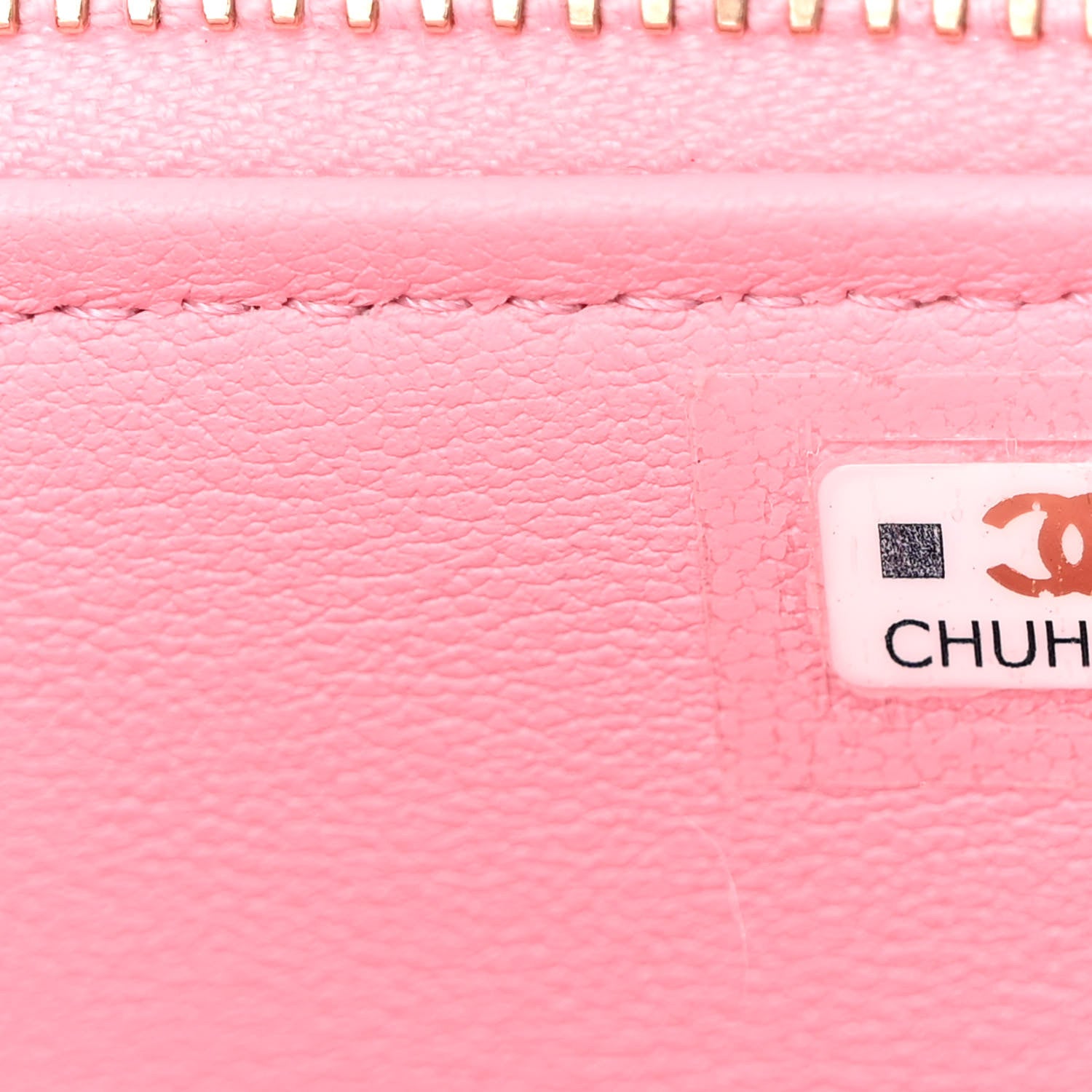 Chanel Lambskin Quilted Pick Me Up Vanity Case Pink 8 of 11