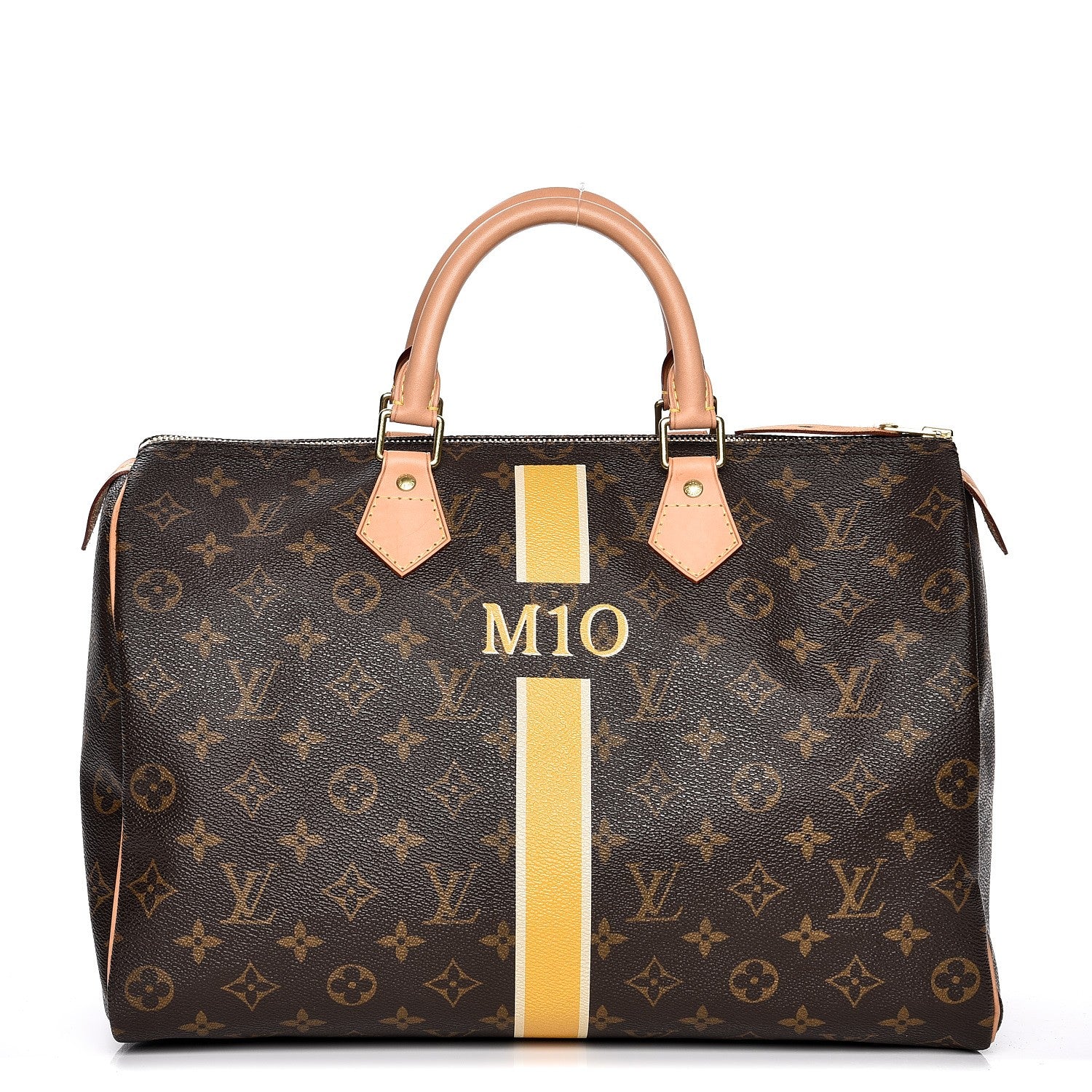 Louis Vuitton Monogram My LV Heritage Speedy 35 Yellow Ivorie 1 of 7
