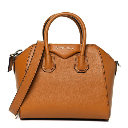 Givenchy Sugar Goatskin Mini Antigona Amber 1 of 9