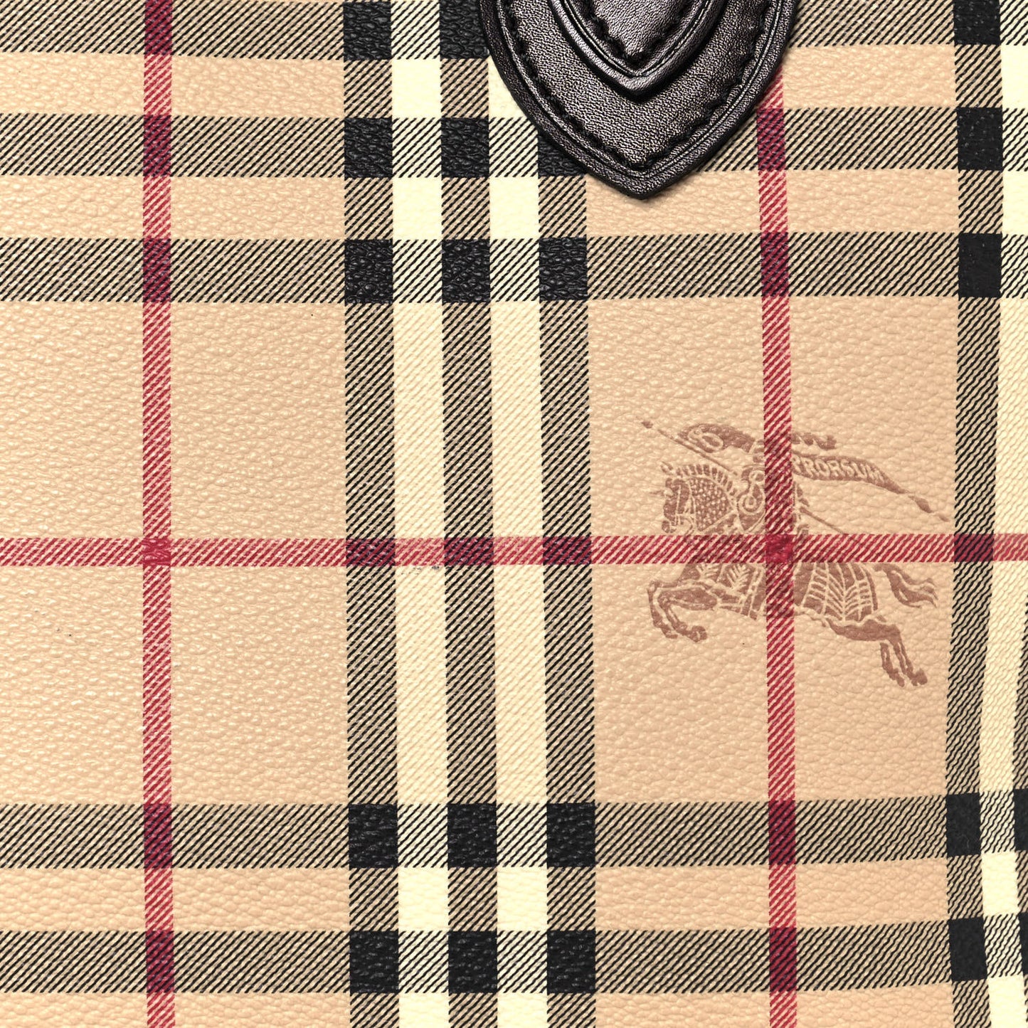 Haymarket Check Small Onslow Tote Chocolate