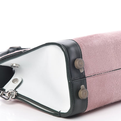 Christian Dior Calf Hair Calfskin Tri-Color Mini Diorever Flap Pink 7 of 8