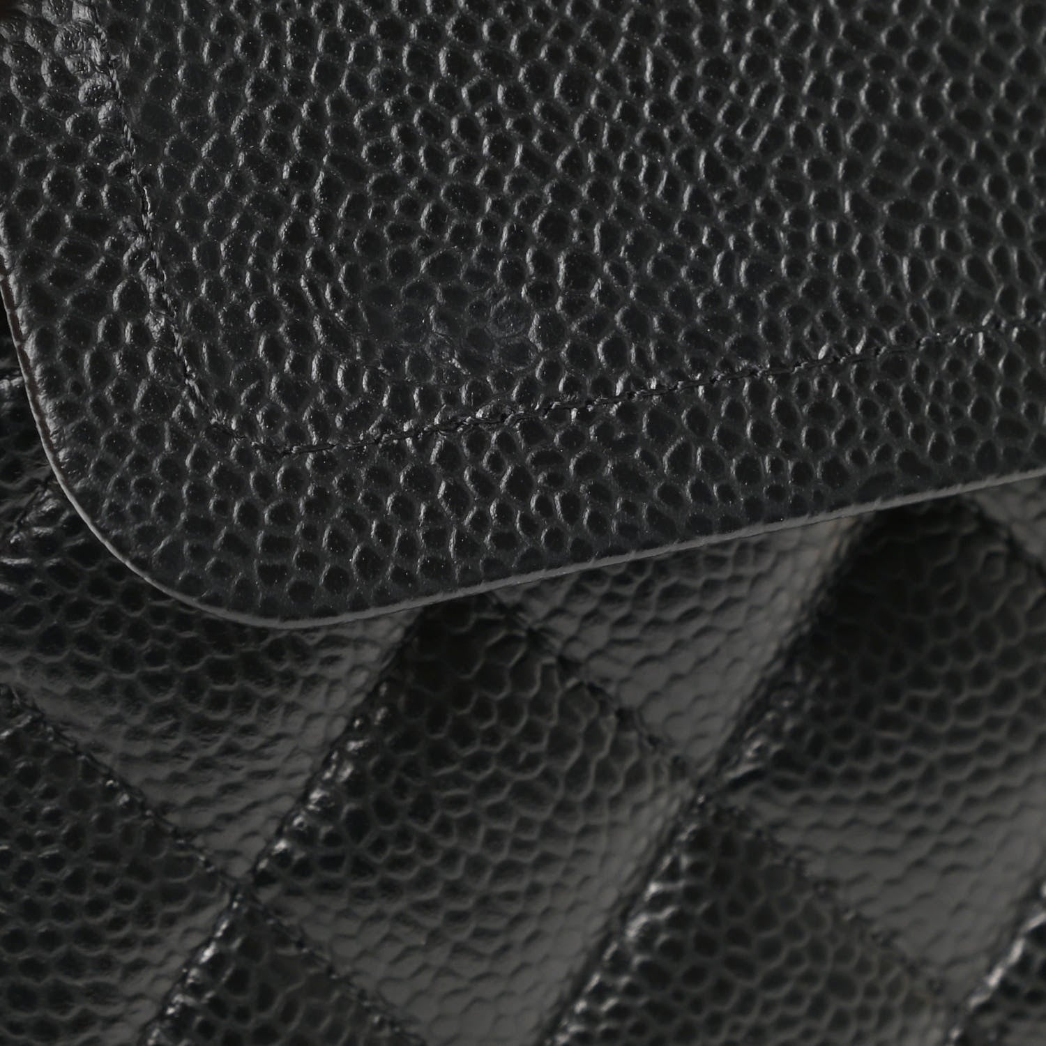Chanel Caviar Quilted Small Double Flap Black 11 of 13