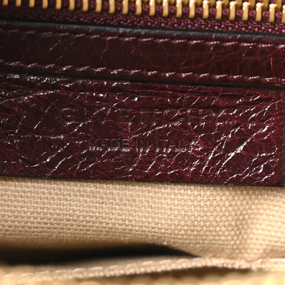 Givenchy Crinkled Patent Small Pandora Oxblood 6 of 10