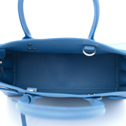 Saint Laurent Grained Calfskin Baby Sac De Jour Blue Clair 5 of 11