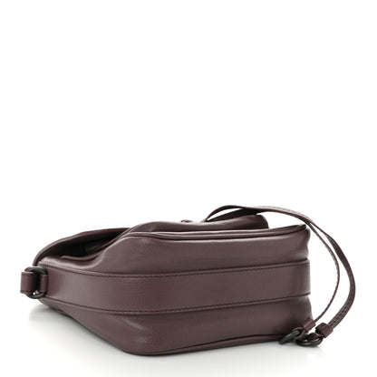 Bottega Veneta Nappa Intrecciato Mini Saddle Crossbody Lilac 4 of 11