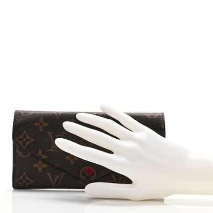 Louis Vuitton Monogram Josephine Wallet Fuchsia 2 of 8
