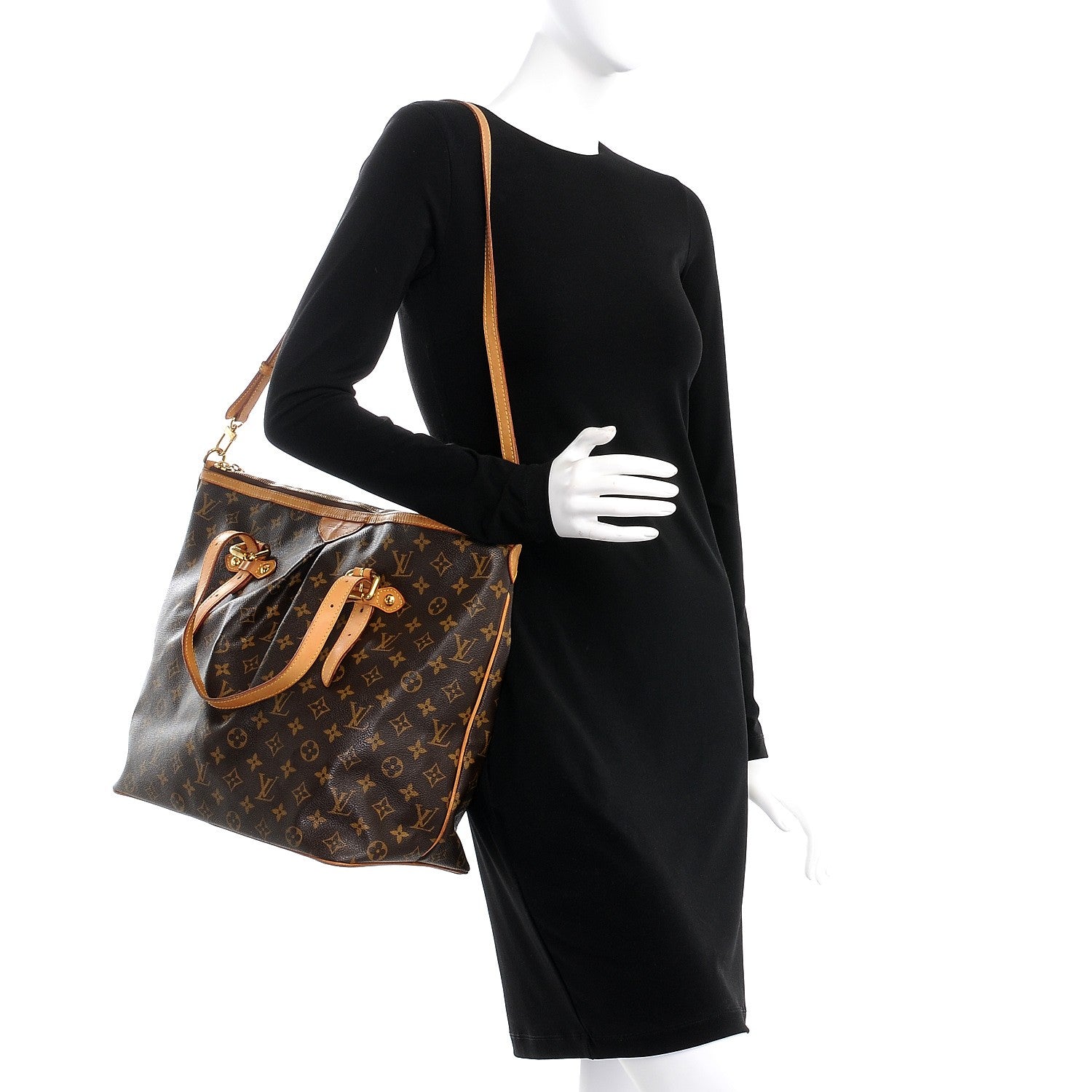 Louis Vuitton Monogram Palermo GM 2 of 16