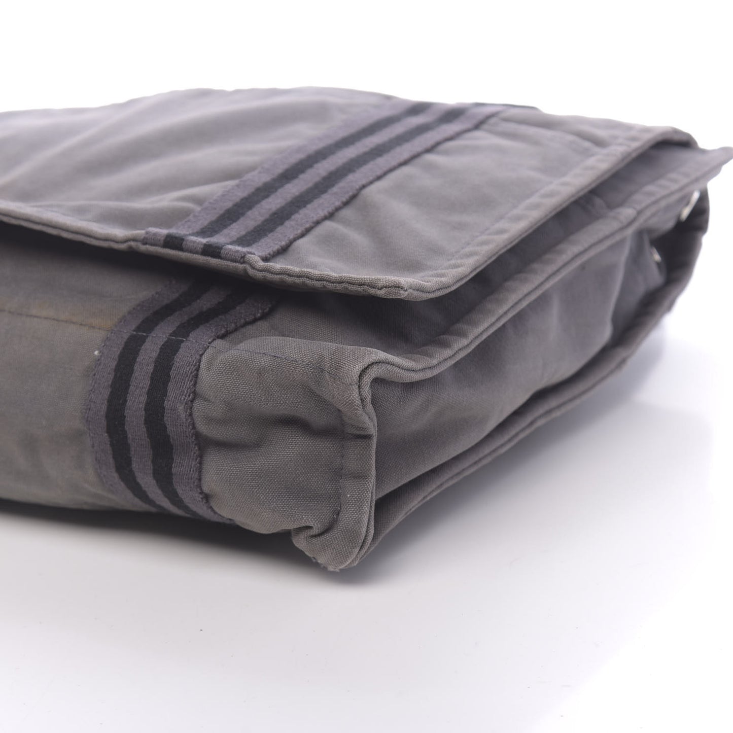 Canvas Herline Messenger Bag Grey
