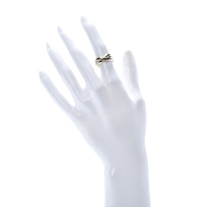 Cartier 18K Pink Yellow White Gold Classic Trinity Ring 50 5.25 2 of 6