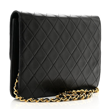 Chanel Lambskin Quilted Small Single Flap Bag Black 3 of 13