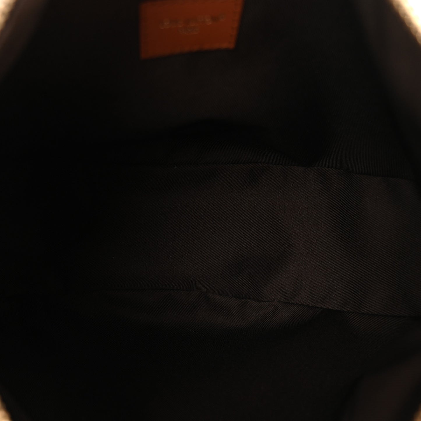 Reverse Monogram Loop Hobo