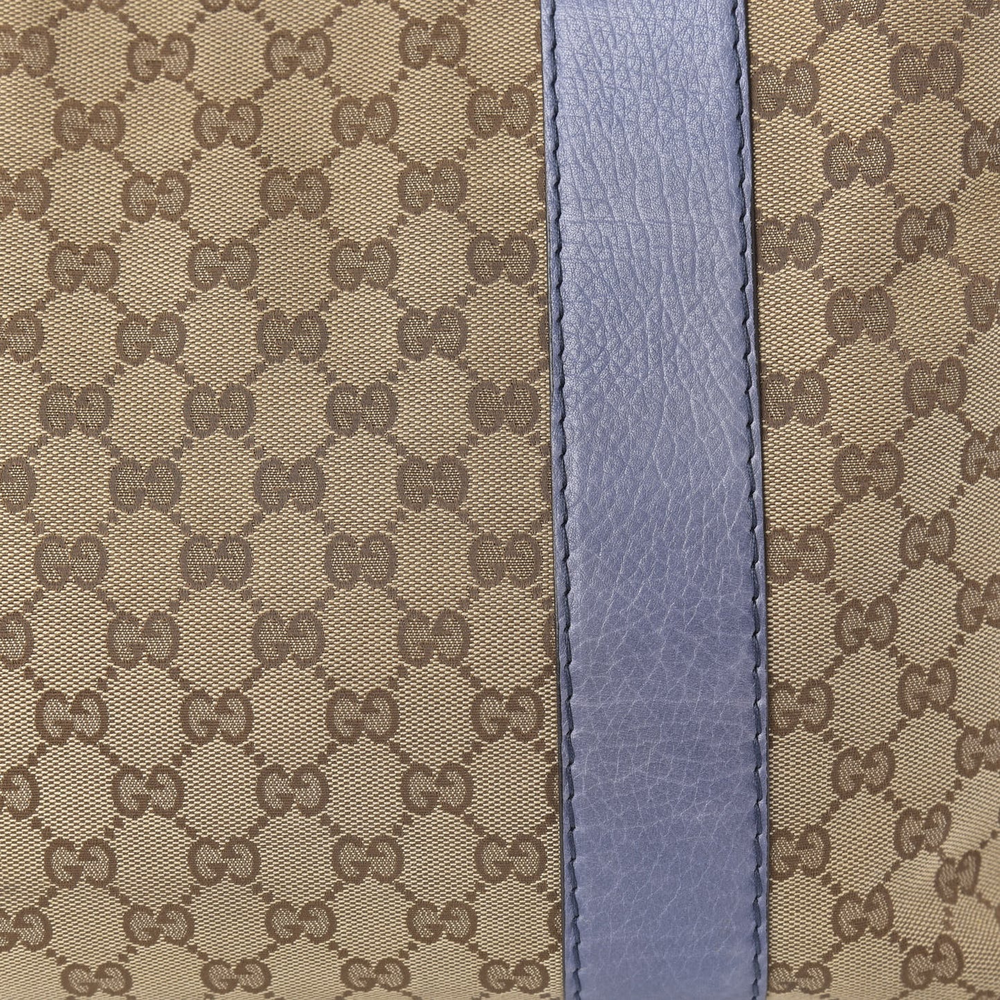 Monogram Medium Bamboo Bar Tote Blue