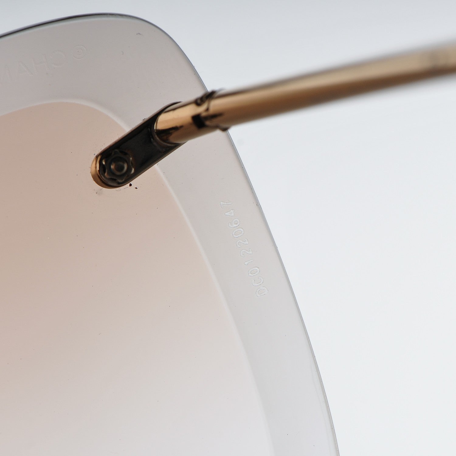 Chanel Square Spring Sunglasses 4221 Pale Gold 7 of 7