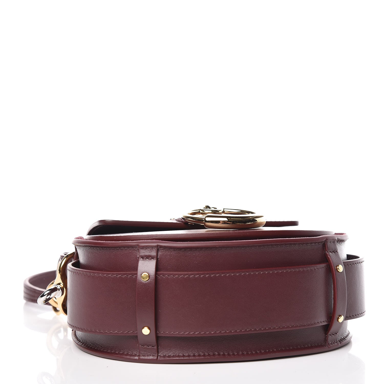 Chloe Calfskin Small Tess Bag Burnt Brown 11 of 11