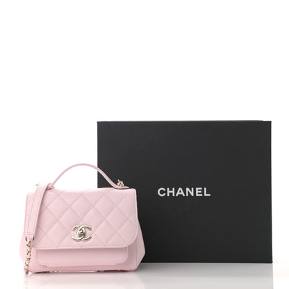 Chanel Caviar Quilted Small Business Affinity Flap Light Pink 11 of 11