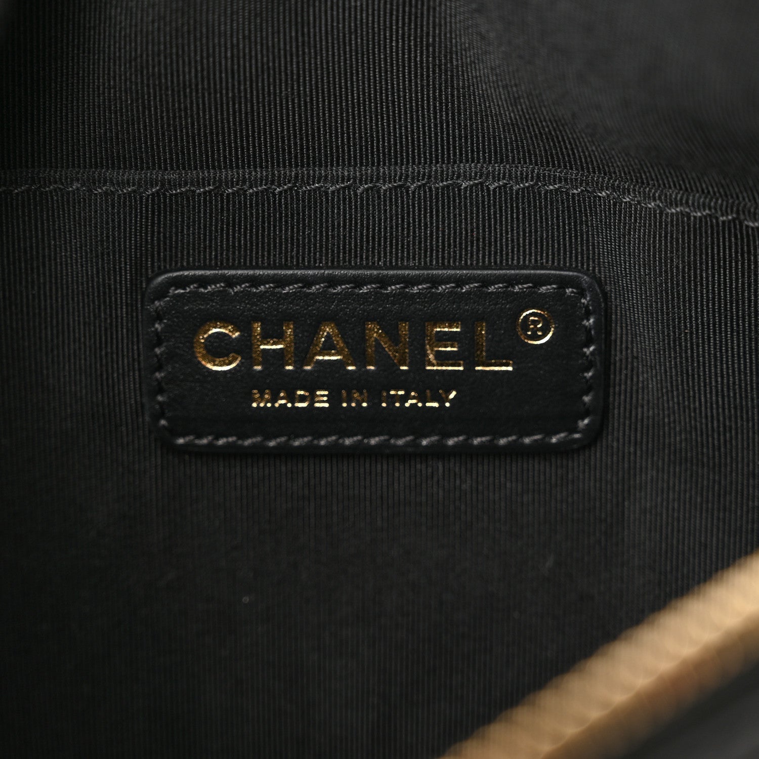 Chanel Lambskin Quilted Waist Bag Fanny Pack Black 7 of 15