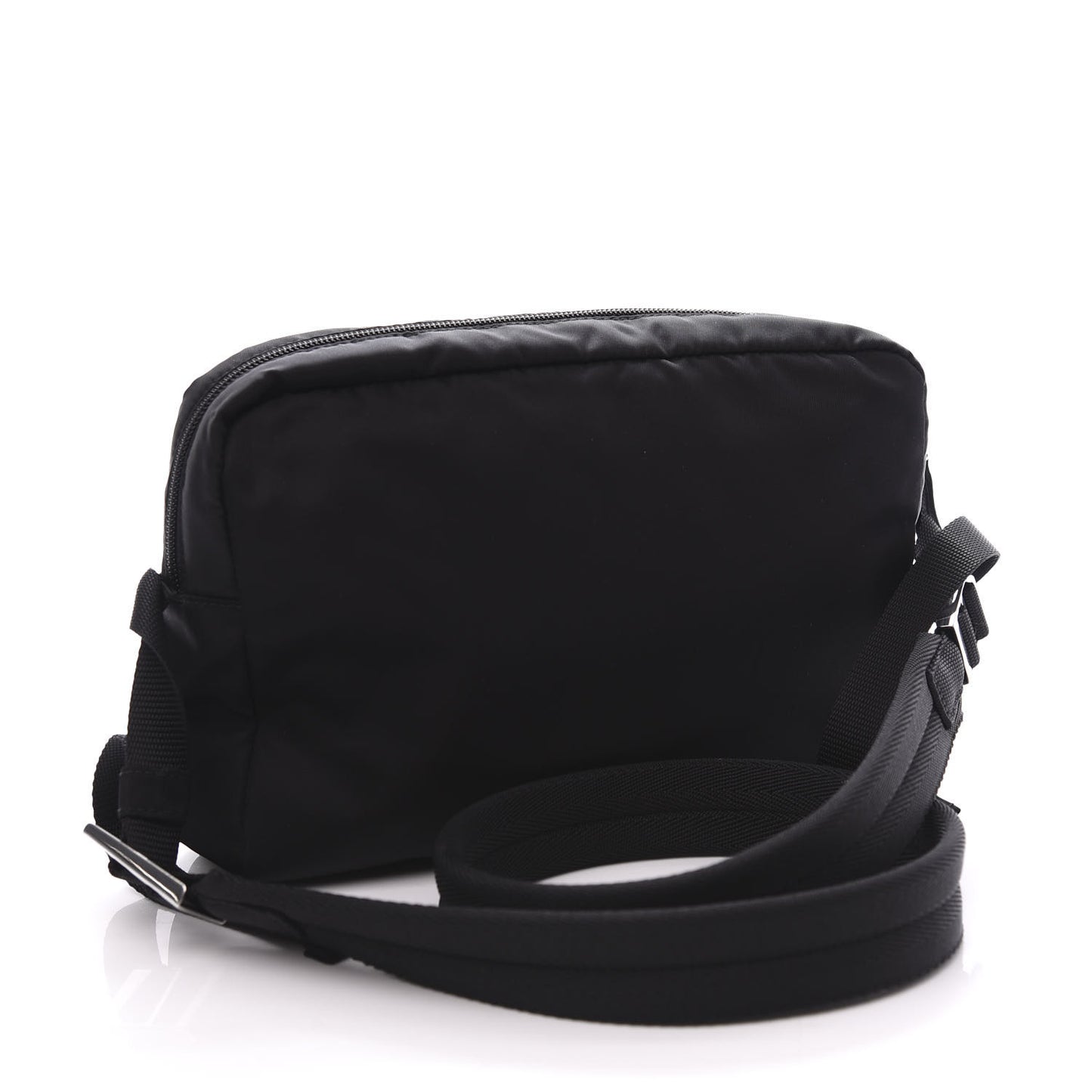 Tessuto Nylon Messenger Bag Black