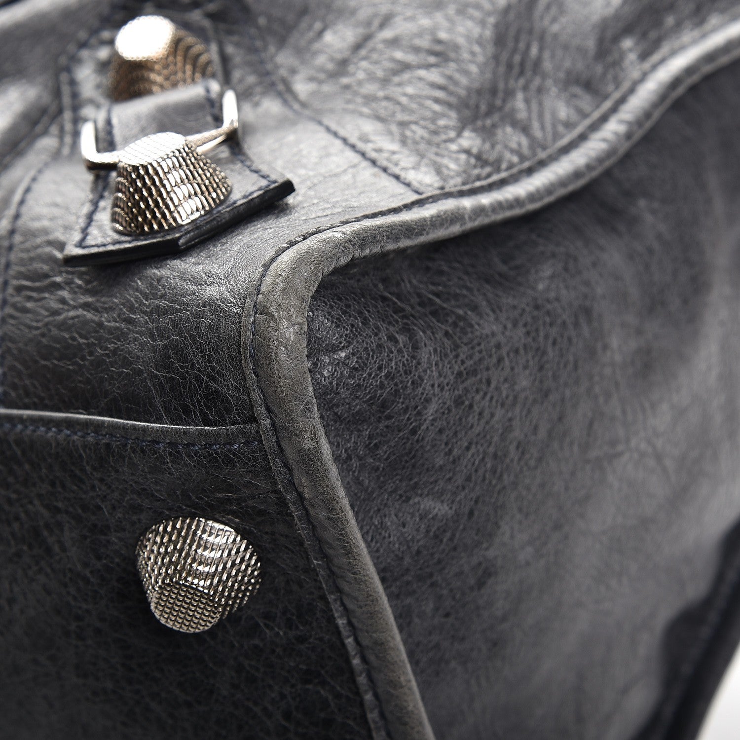 Balenciaga Agneau Giant 21 Silver Hardware Work Dark Night 11 of 15