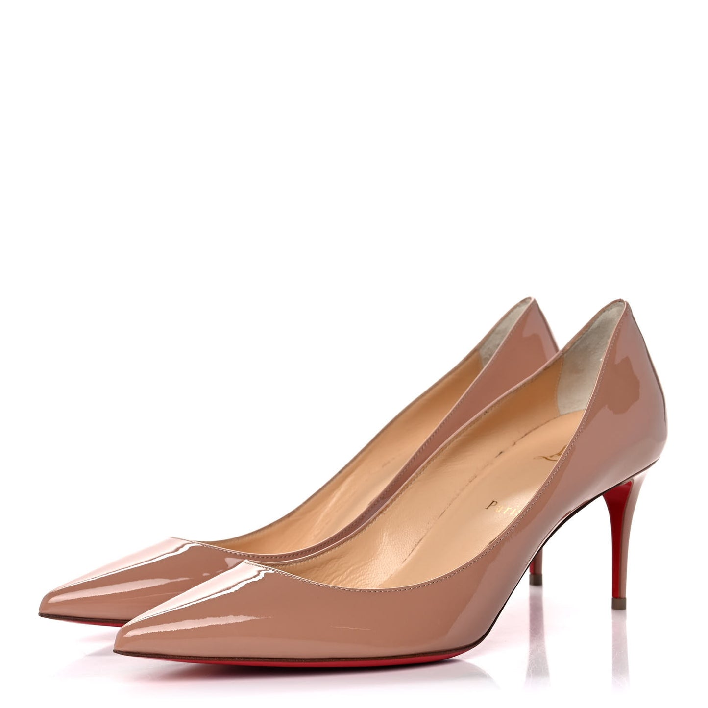Patent Kate 70 Pumps 40 Nude