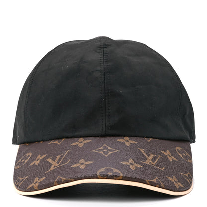Louis Vuitton Polyester Silk Monogram LV Get Ready Cap L Black 2 of 8