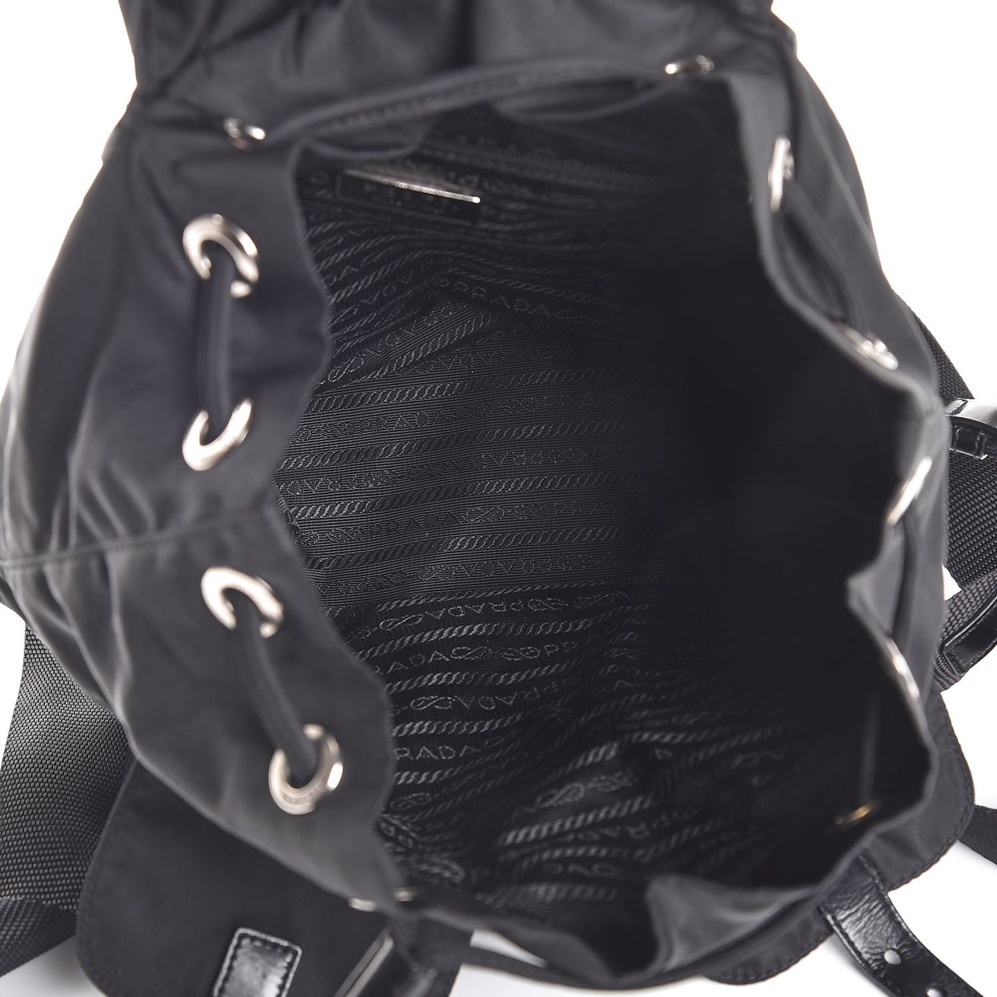Tessuto Nylon Vela Small Backpack Black