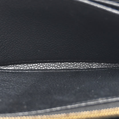 Louis Vuitton Empreinte Zippy Wallet Black 5 of 7