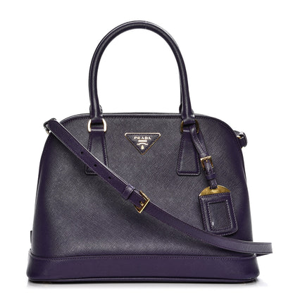 Prada Saffiano Lux Open Promenade Tote Viola 1 of 12