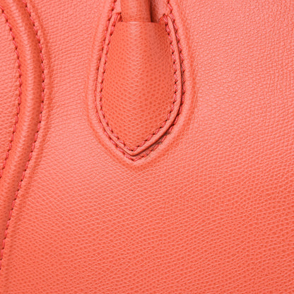 Celine Grained Calfskin Medium Phantom Luggage Coral 18 of 19