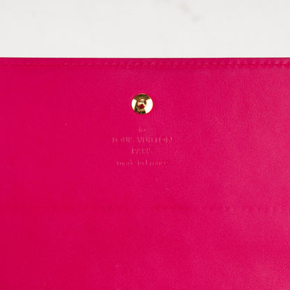 Louis Vuitton Vernis Chaine Wallet Rose Indien 6 of 9