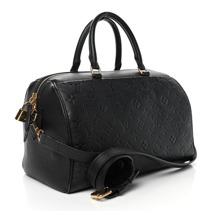 Louis Vuitton Empreinte Speedy Bandouliere 30 NM Black 3 of 11